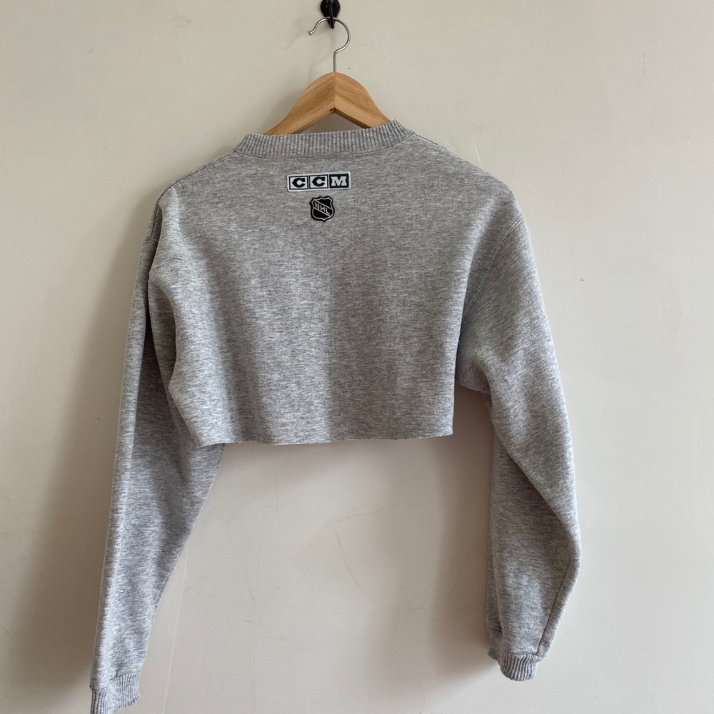 Vintage TikTok ready Crop crewneck Dallas stars - Picture 5 of 11